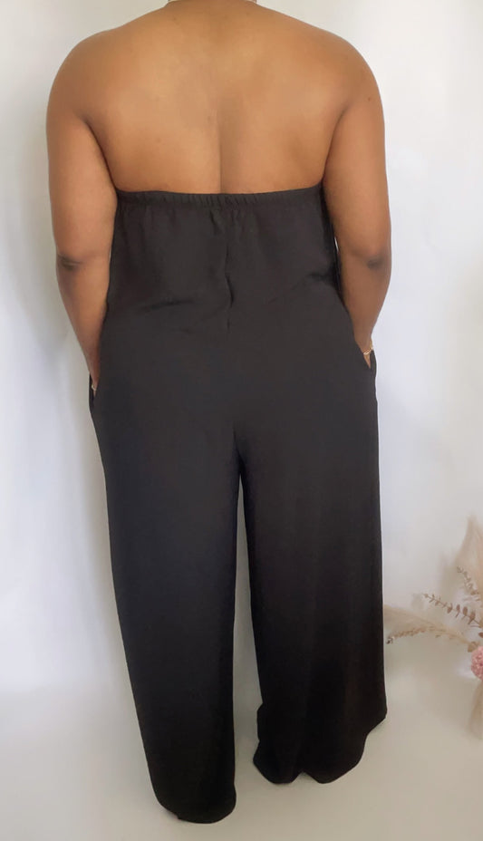 Strapless Flowy Jumpsuit
