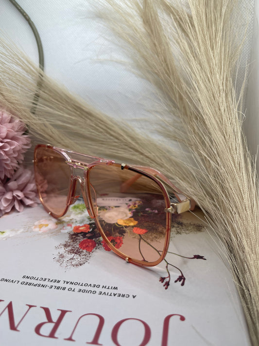 Mega Orange Sunglasses