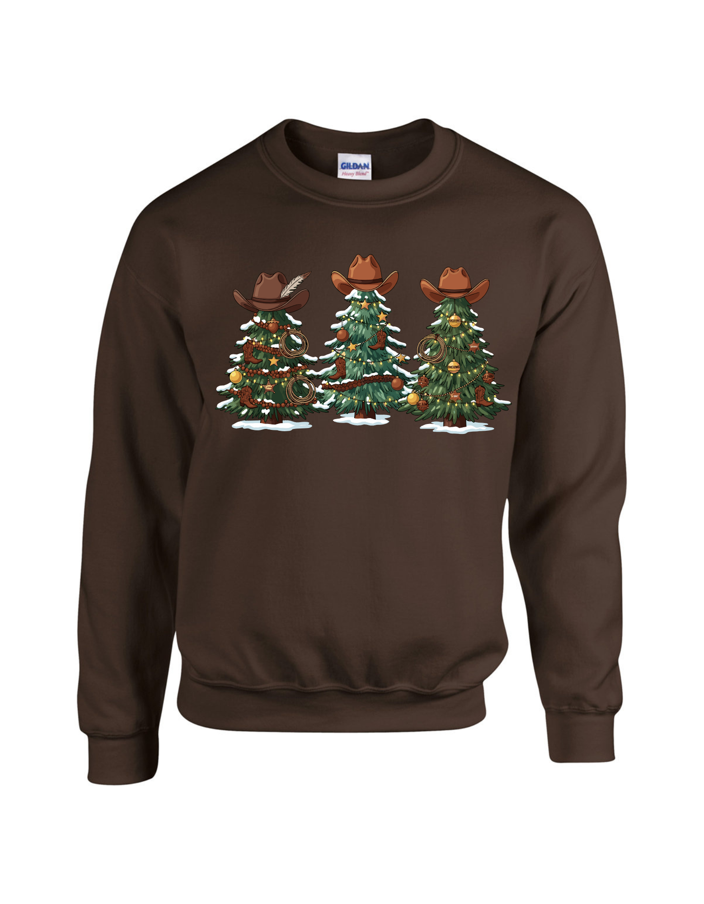 Wild West Christmas Crew Sweatshirt