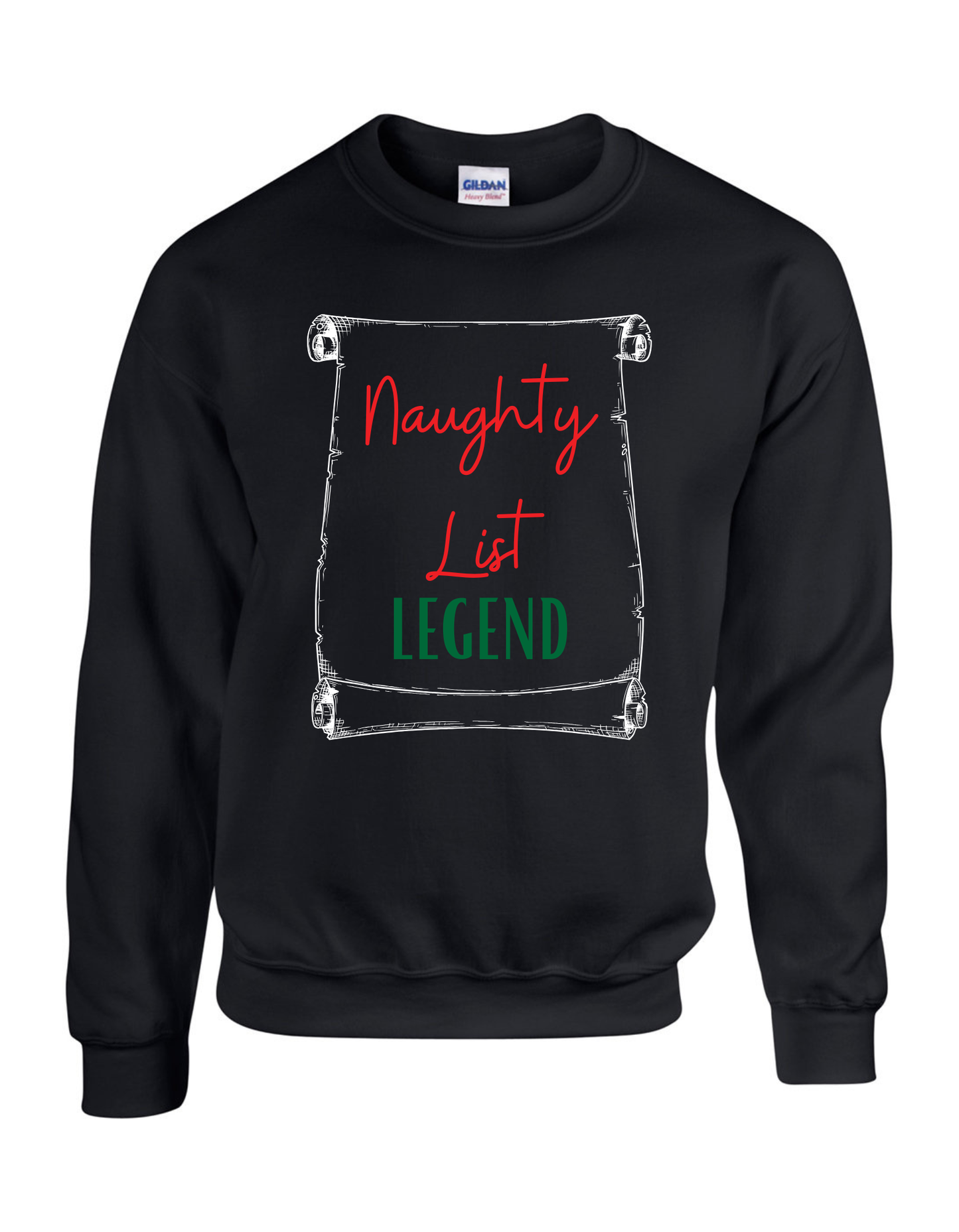 Naughty List Legend Crew Sweatshirt