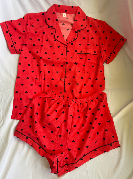 Adore Me Shirt & Shorts Pajama Set