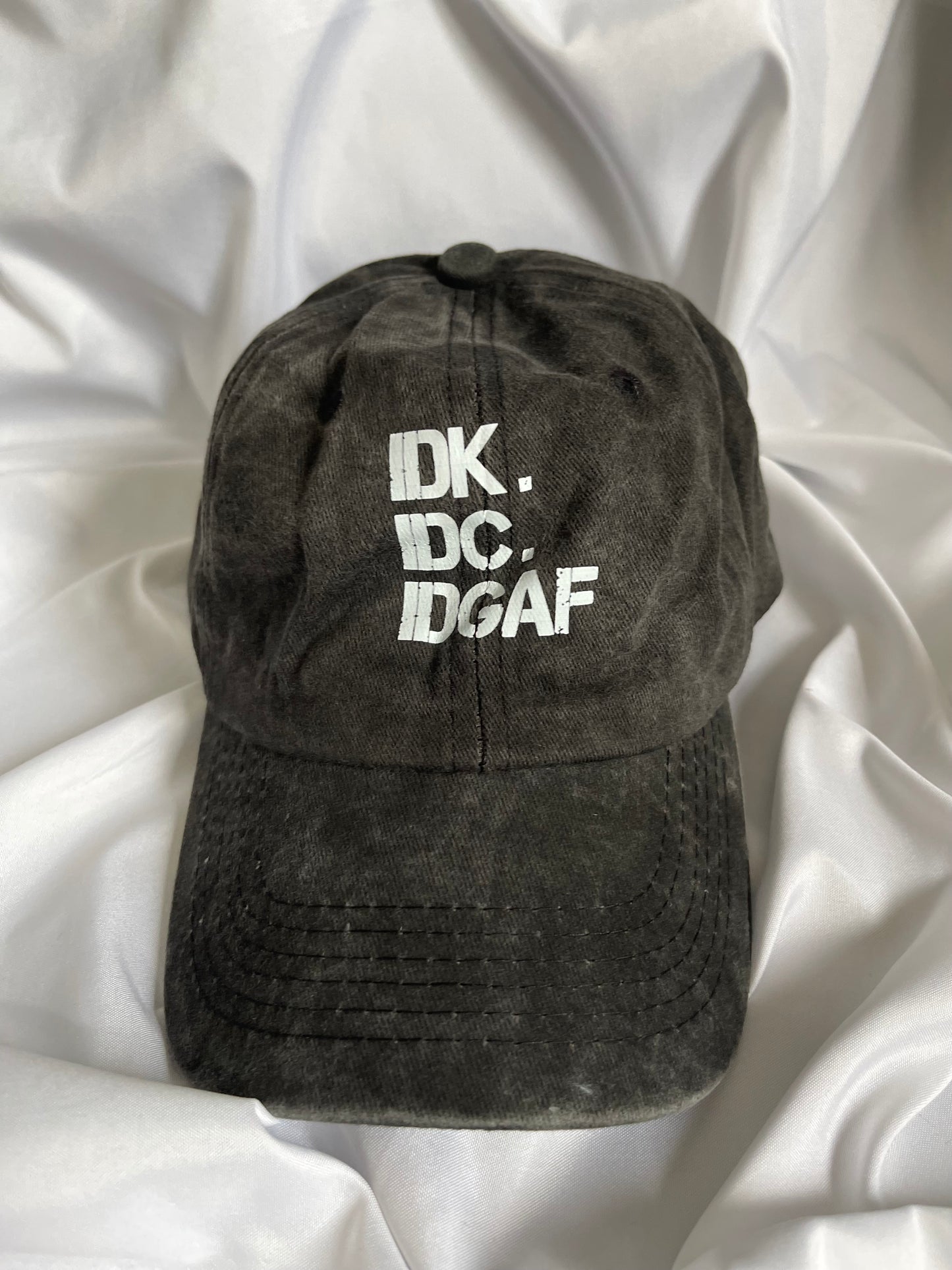 IDK, IDC, IDGAF Cap