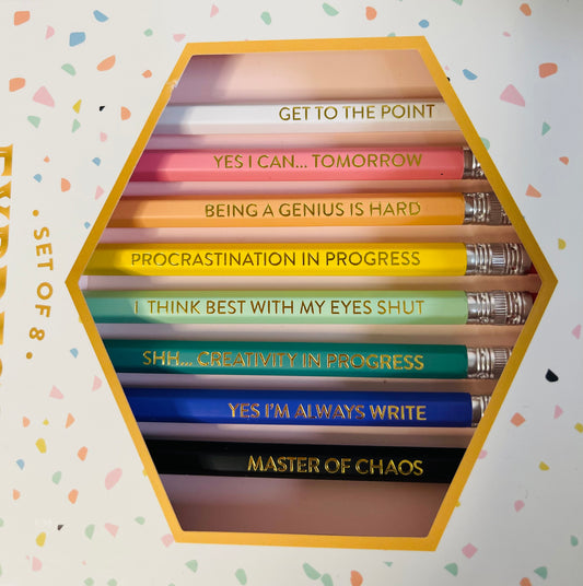 Express Yourself Pencils
