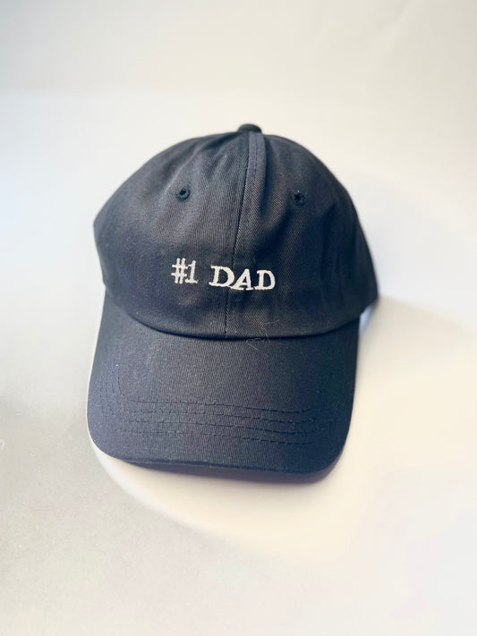 #1 Dad Cap Collection - 3 colors available