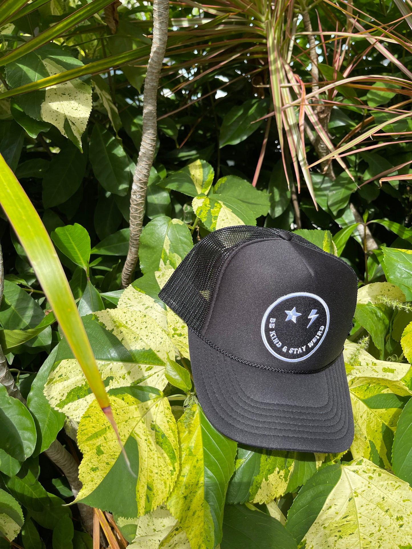 Be Kind & Stay Weird Trucker Hat