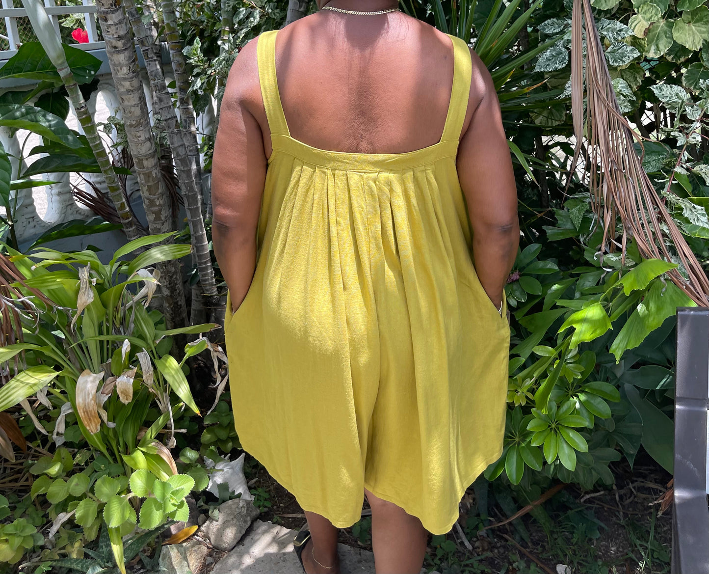 Vaca Vibes Pleated Romper