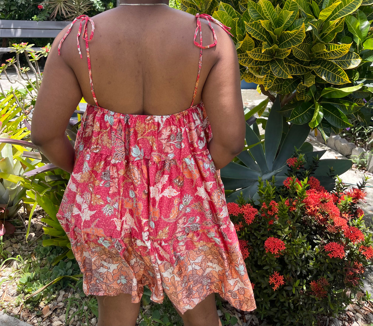 Garden Goddess Mini Dress