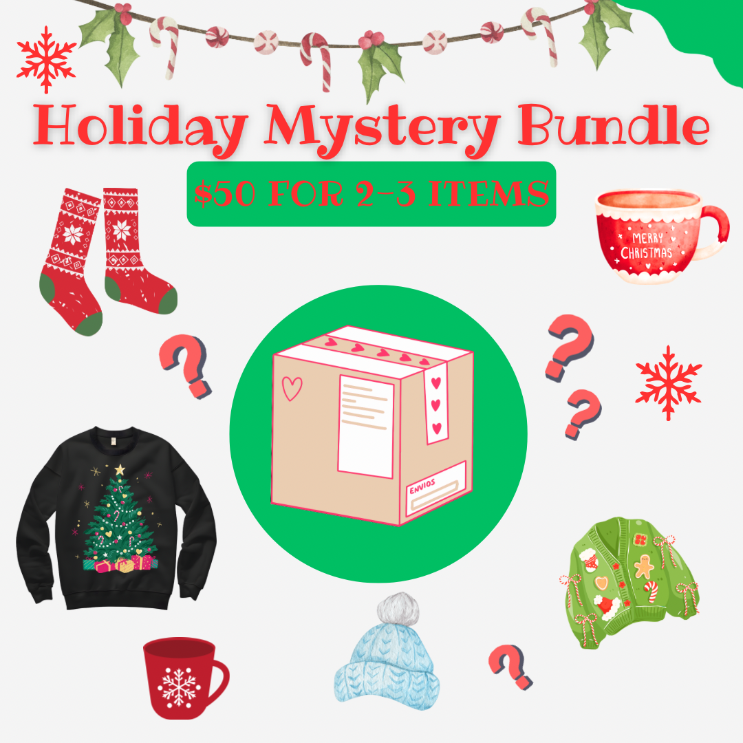 đHoliday Mystery Bundle â 2 to 3 Surprises for $50