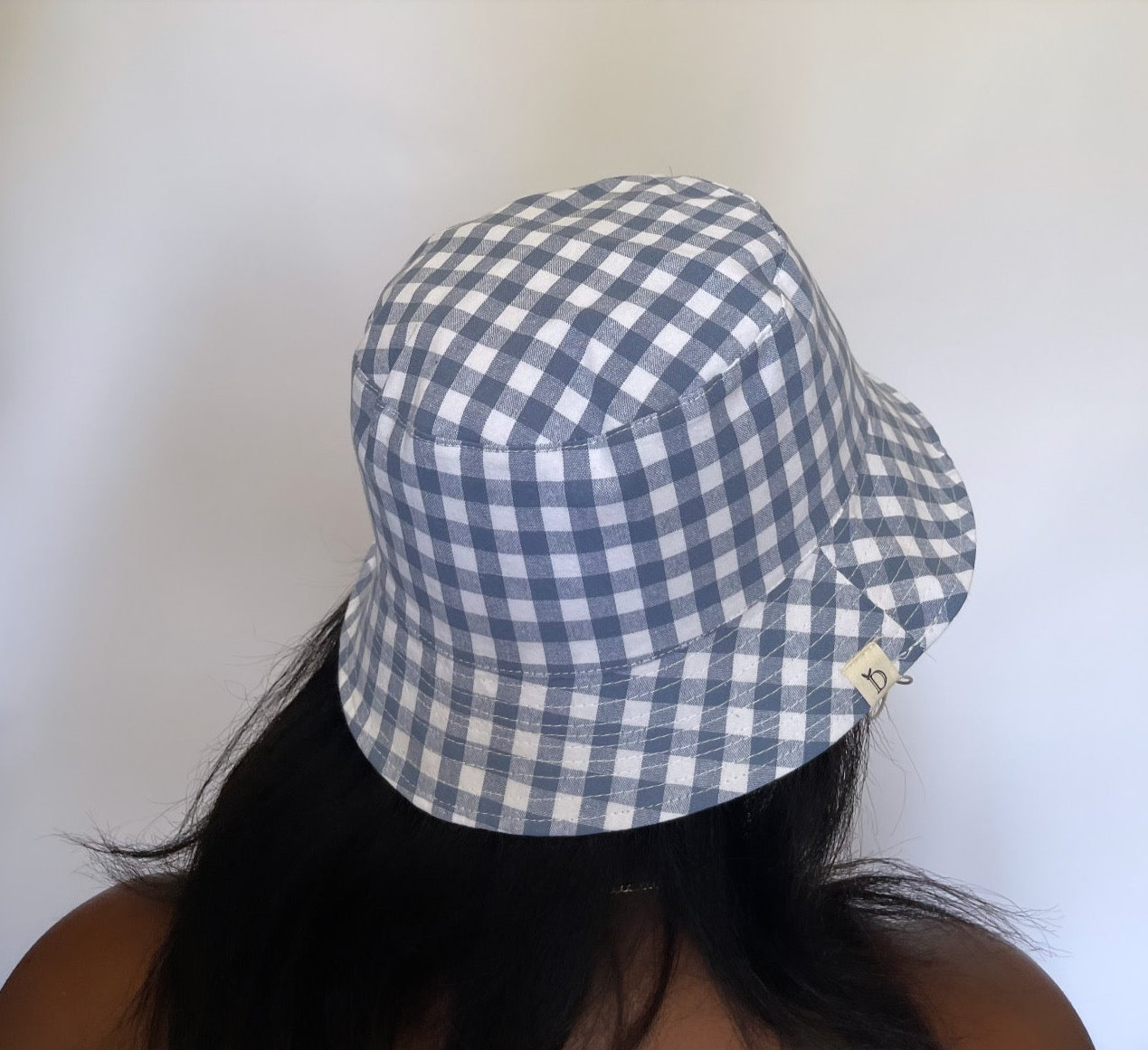 Little Gingham Bucket Hat