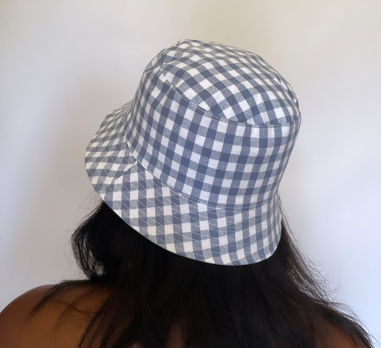 Little Gingham Bucket Hat