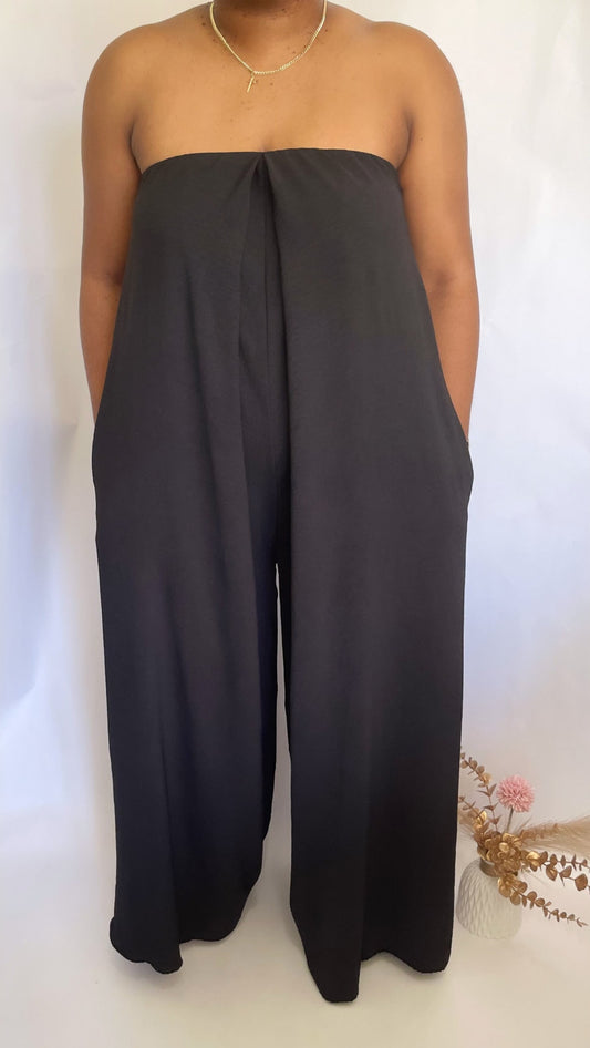 Strapless Flowy Jumpsuit