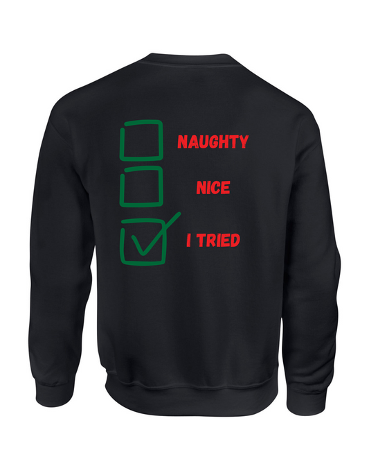 Naughty or Nice Crew Sweatshirt