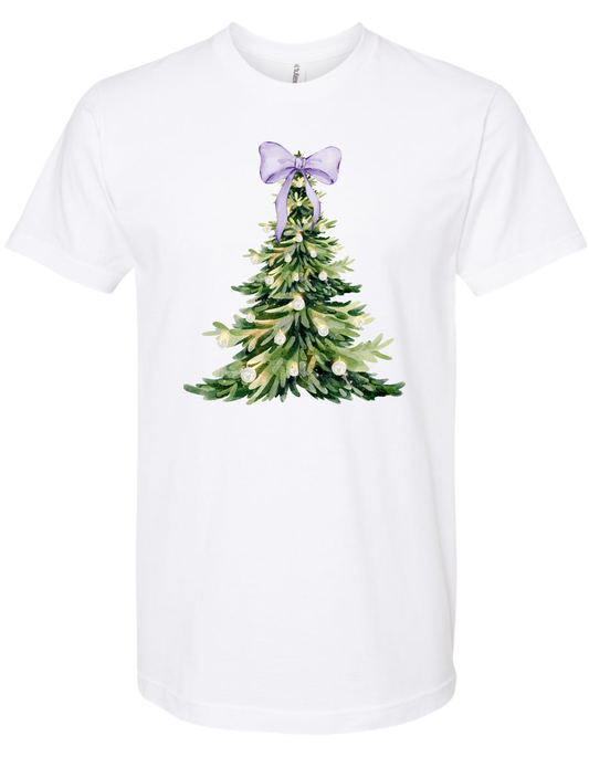 Purple Christmas Tee