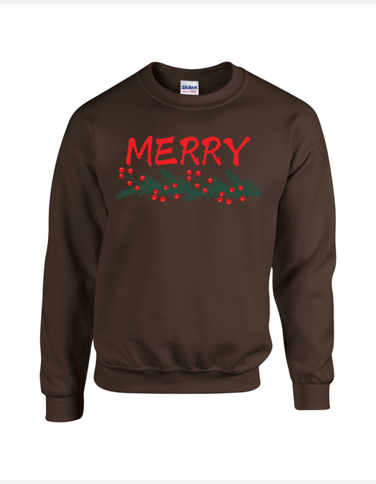 Merry Crew Sweatshirt