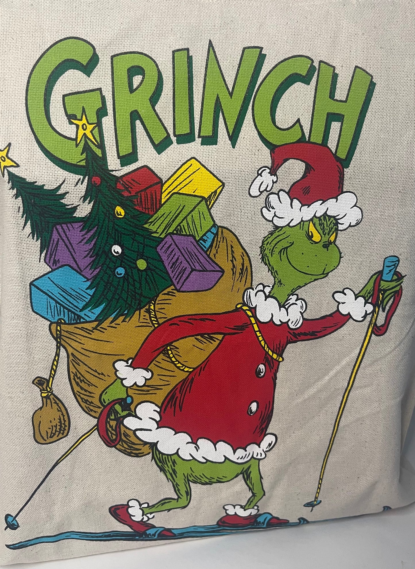 Grinch Tote Bag