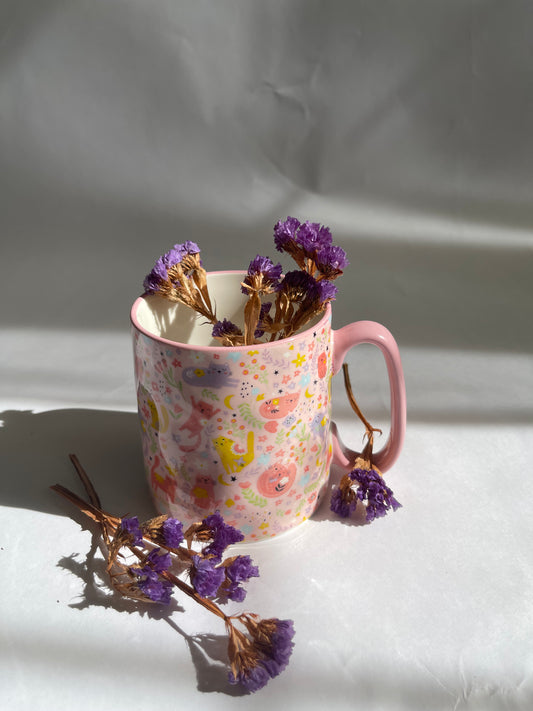 Boho Kitty Mug