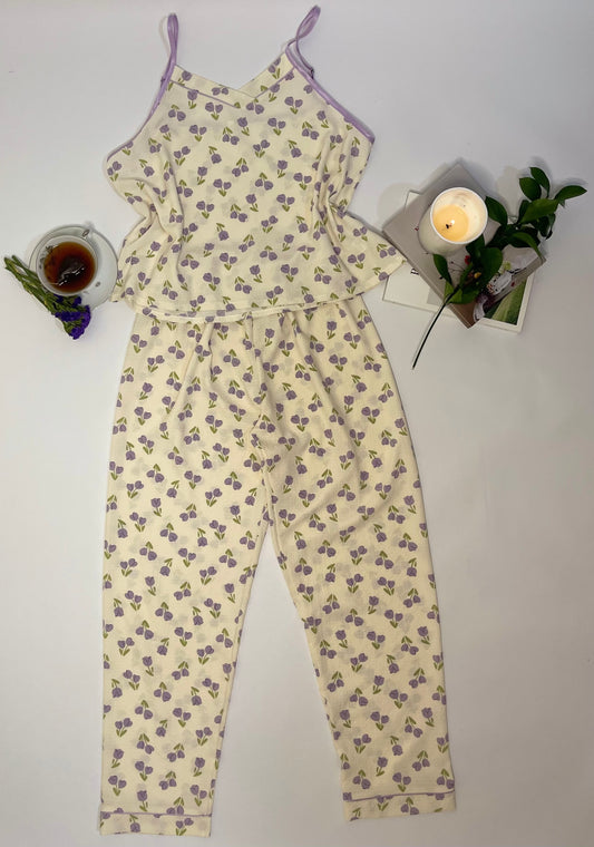 Floral Cami & Pants Pajama Set