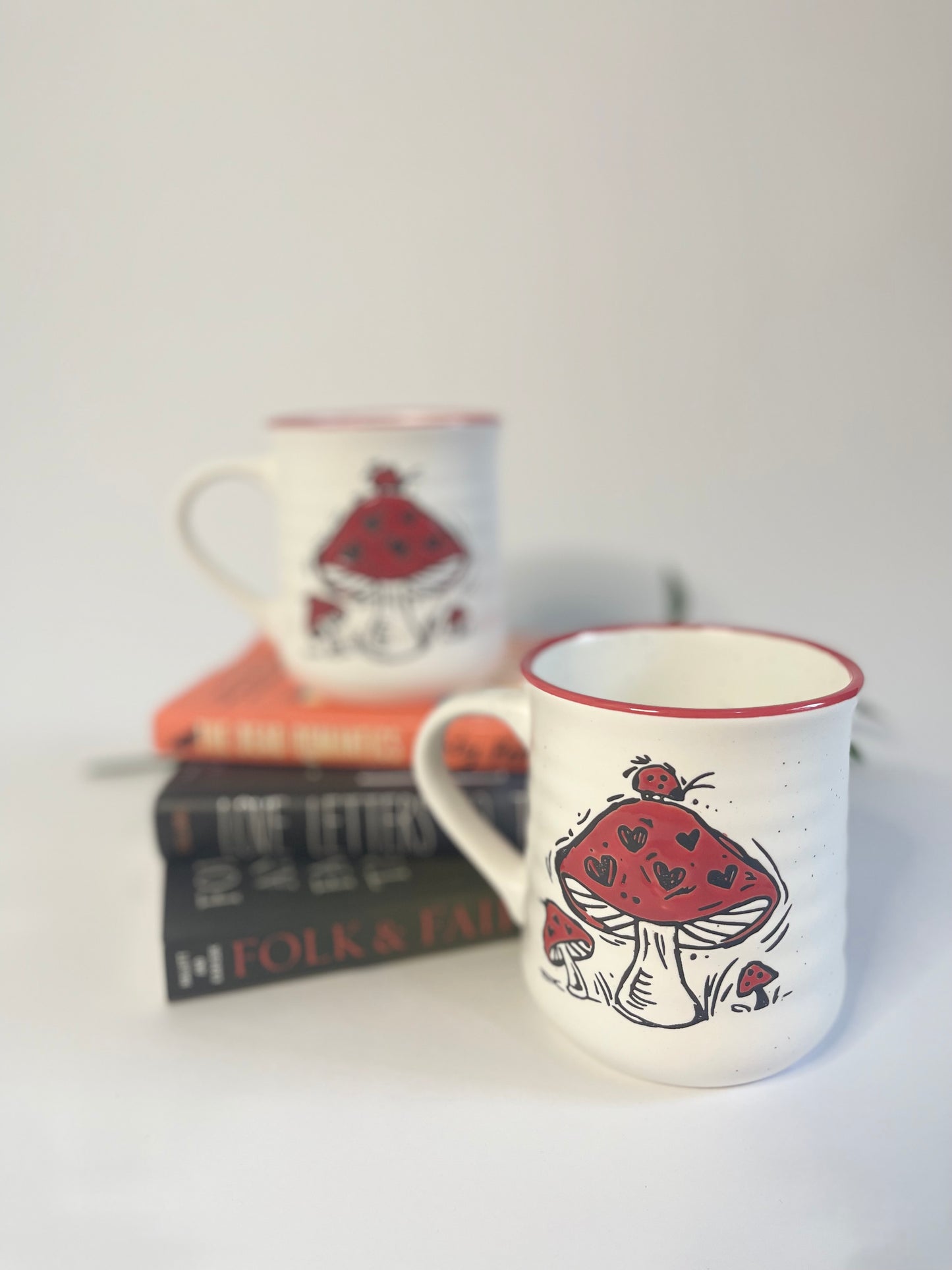 Loving Red Mushroom Mug