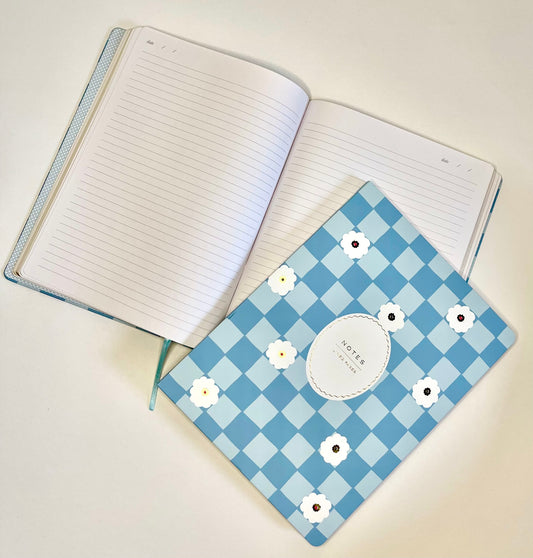 Delicate Blue Notebook