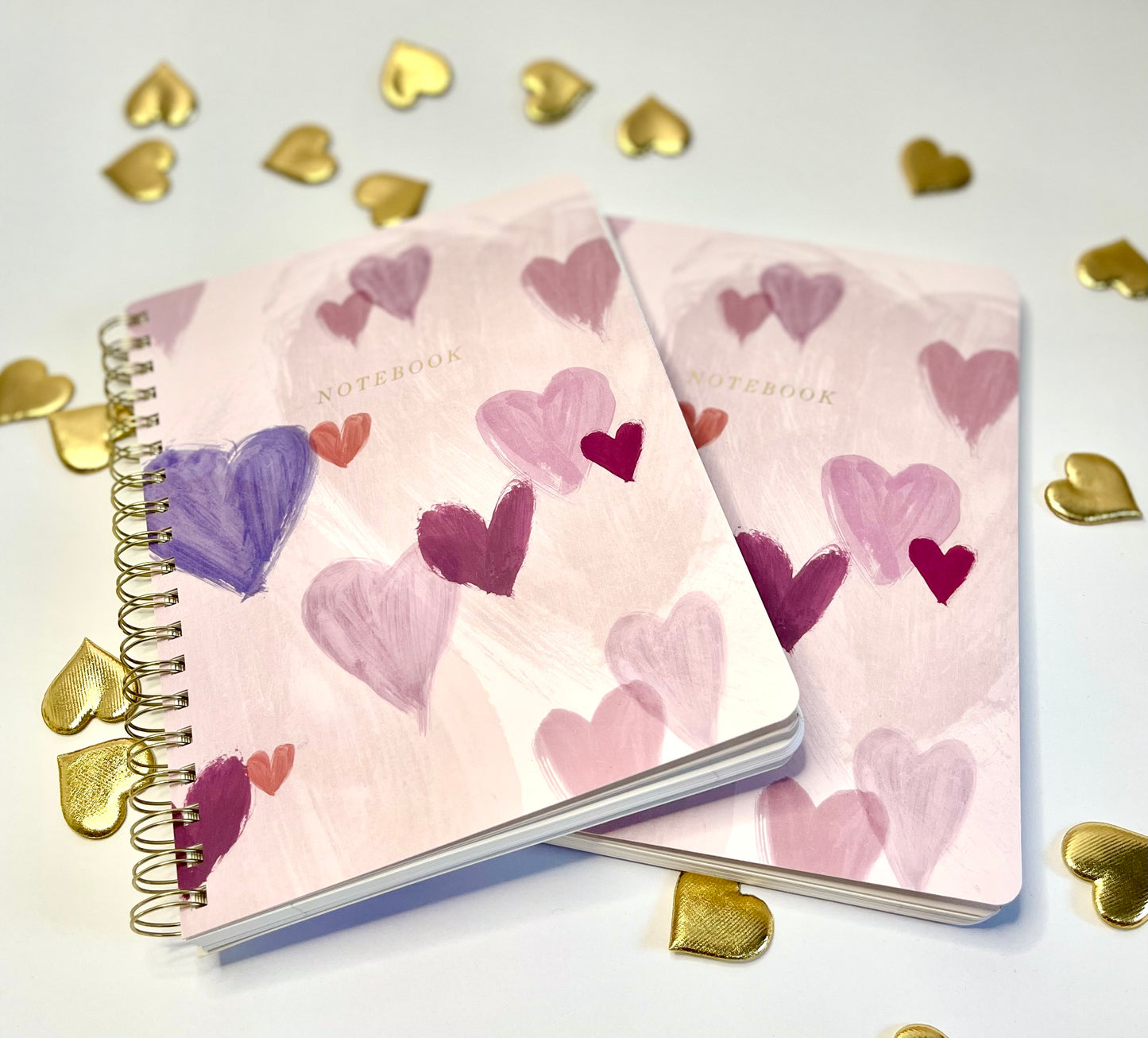 Multi Heart Notebook