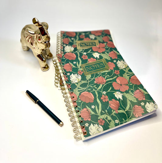 Floral Garden Notebook