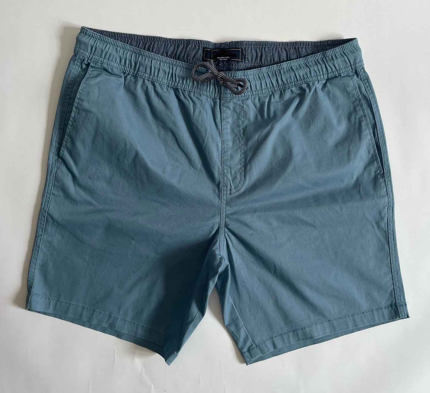 Drawstring Satin Twill Shorts