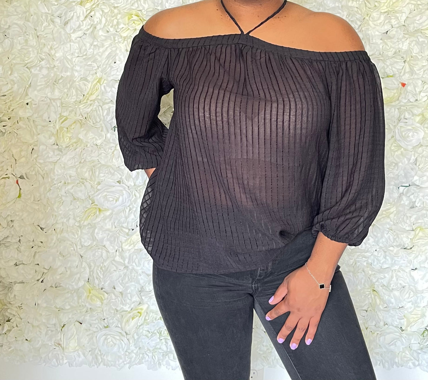 Cold Shoulder Top