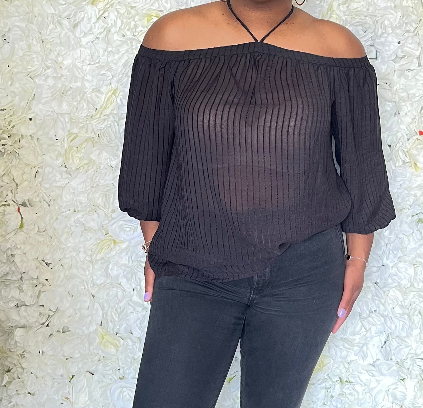 Cold Shoulder Top