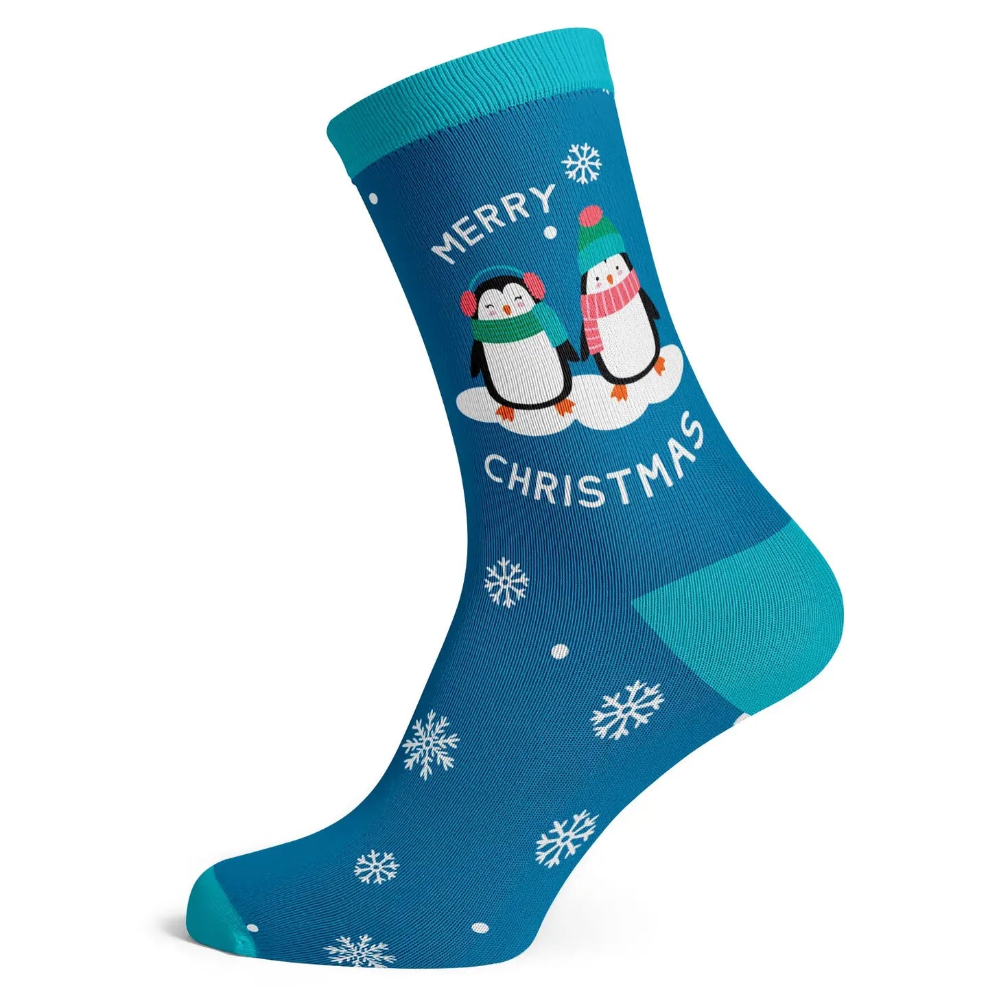 Merry Penguin Socks