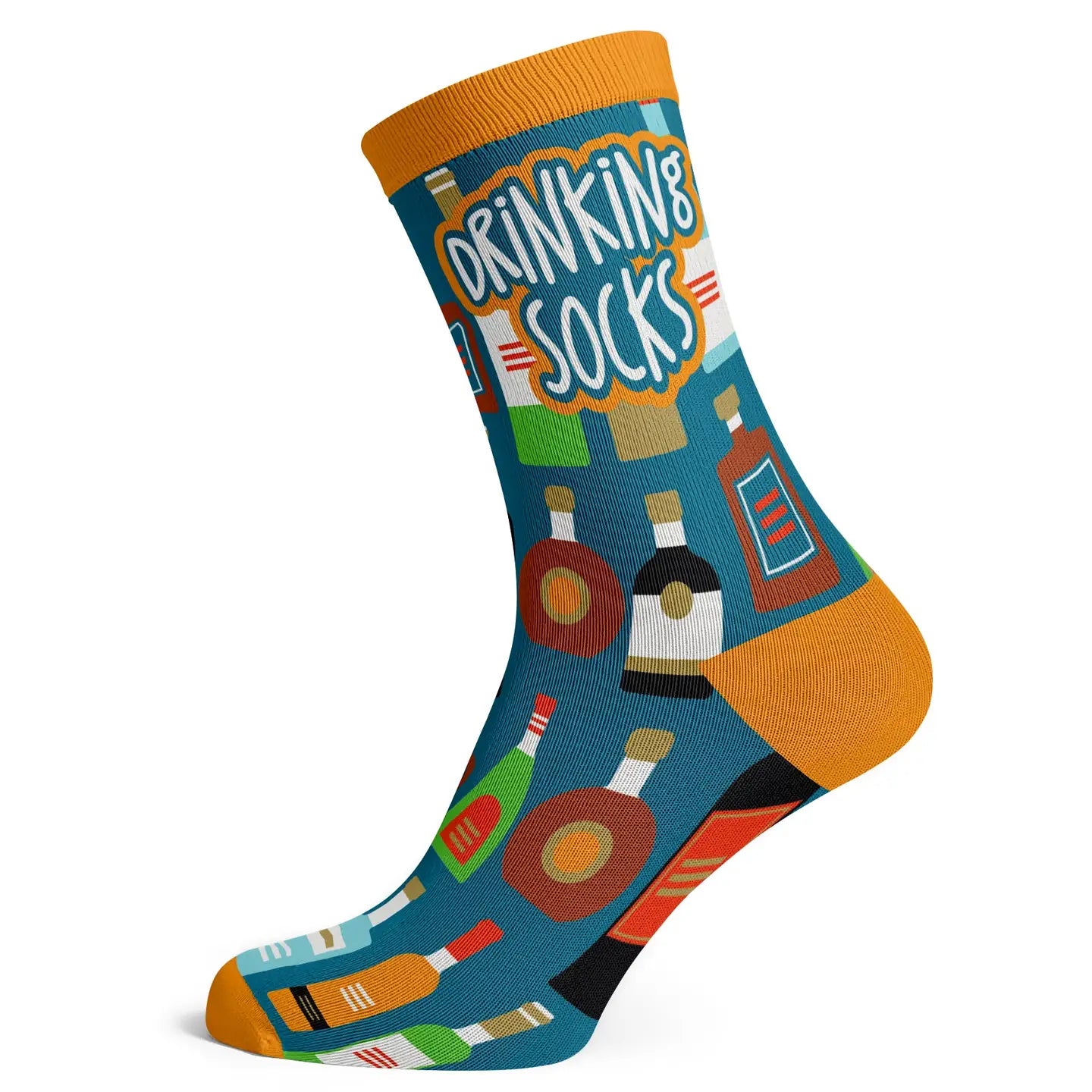 Merry Drinking Socks